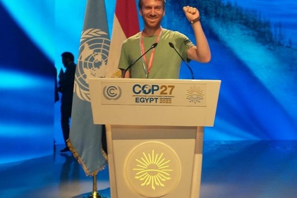Onze man op de COP27: “Geen klimaatverandering, maar systeemverandering”