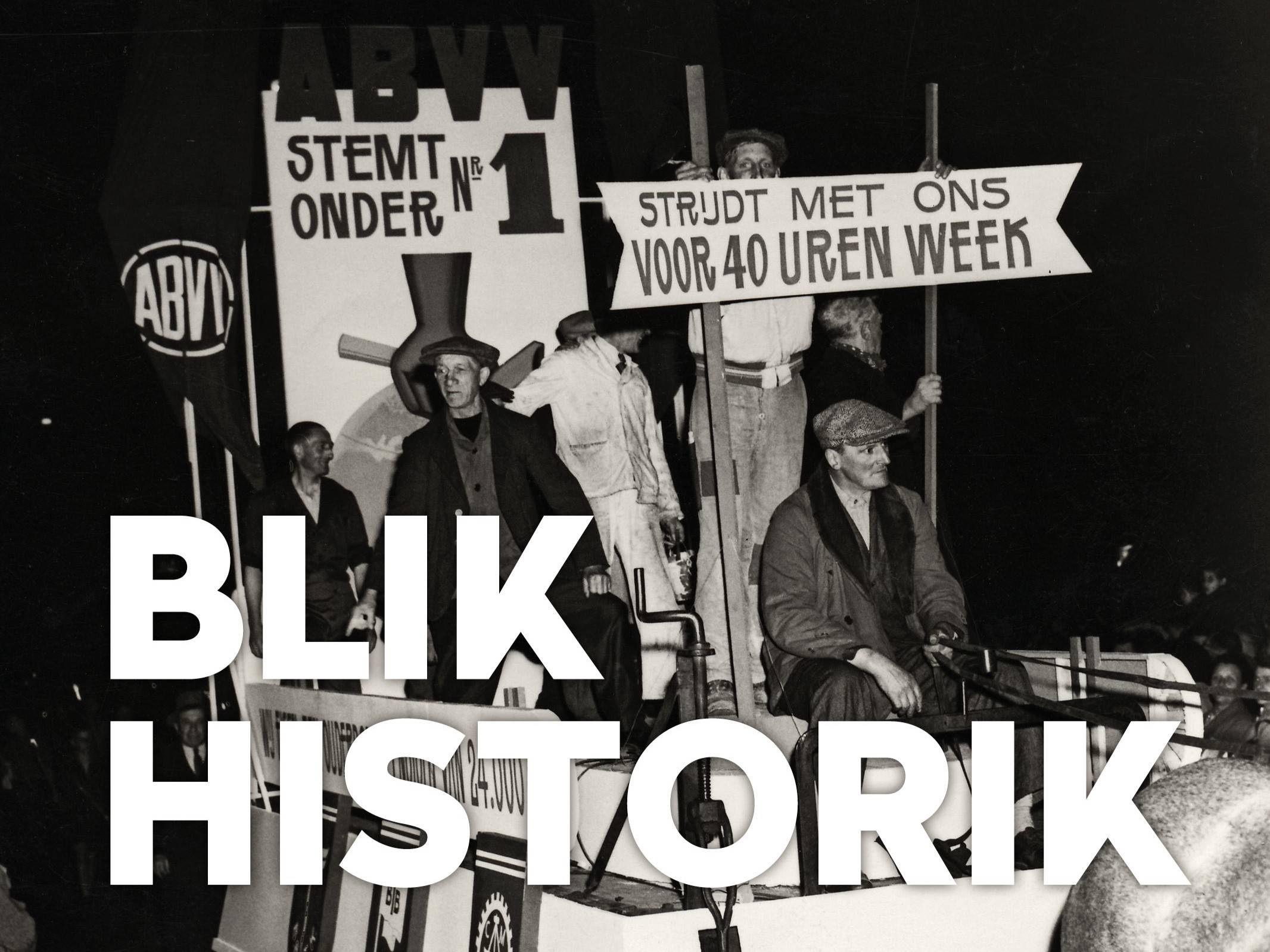 Beluister de Blik Historik-podcast over sociale verkiezingen