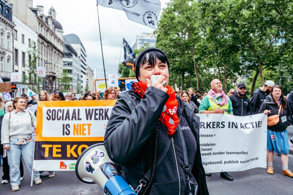 Social Profit massaal op straat: tot hier en niet verder